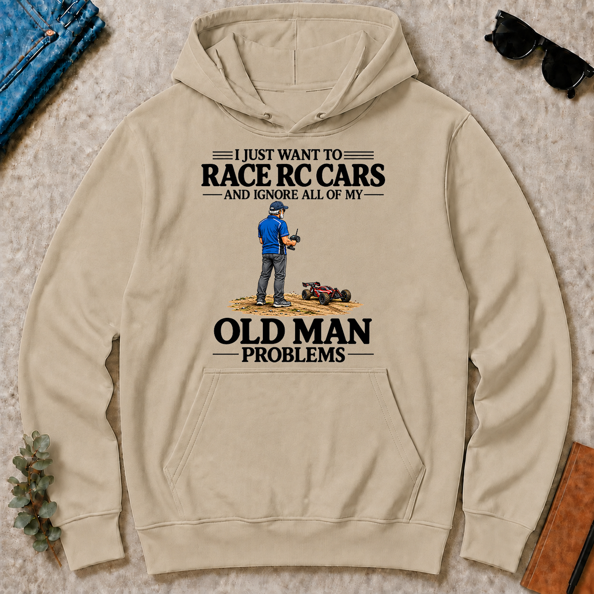 I Just Want To Race RC Cars - sand - HS2D-Sand
