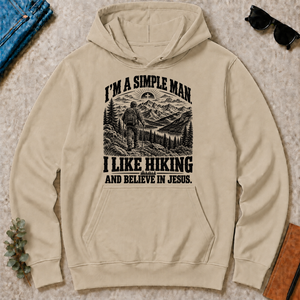 I like Hiking Believe In Jesus - sand - HS2D-Sand