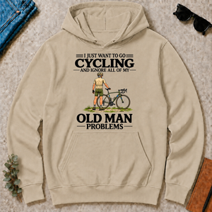 I Just Want To Go Cycling Vintage Men - sand - HS2D-Sand