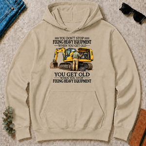 Don't Stop Fixing Heavy Equipment - sand - HS2D-Sand