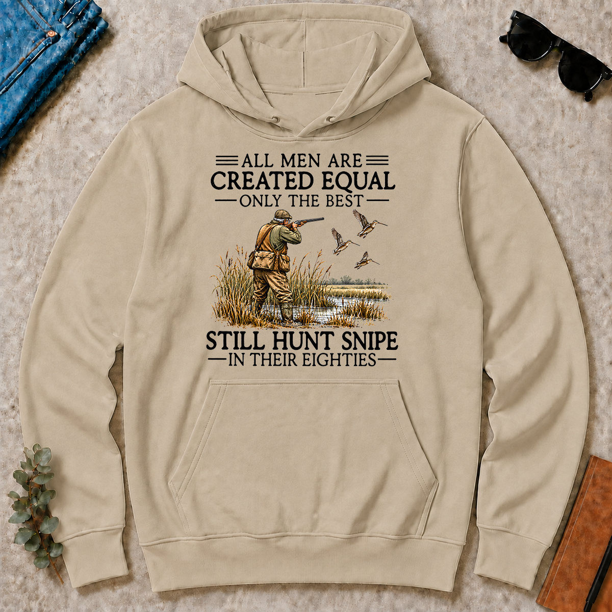 All Men Are Created Equal Snipe Hunting 80s - sand - HS2D-Sand