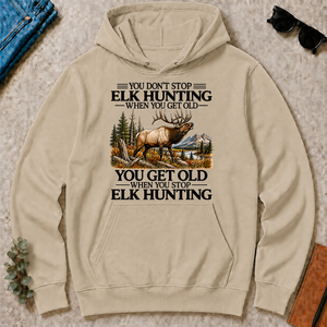 Don't Stop Elk Hunting - sand - HS2D-Sand