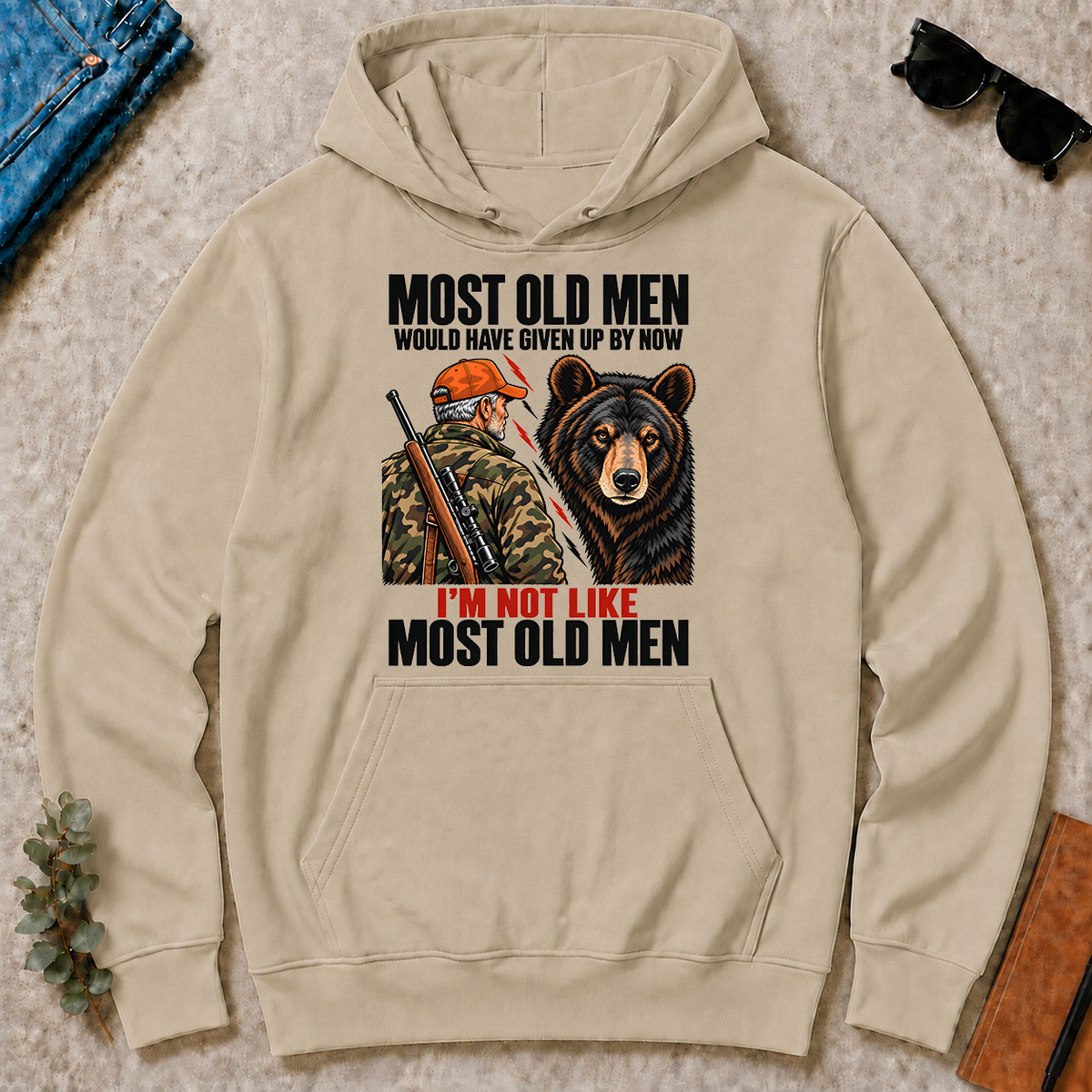 Bear Hunting Most Old Men Would Have Given Up By Now - sand - HS2D-Sand