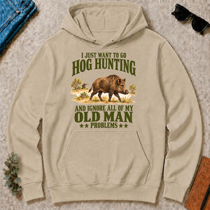 I Just Want To Go Hog Hunting Vector - sand - HS2D-Sand