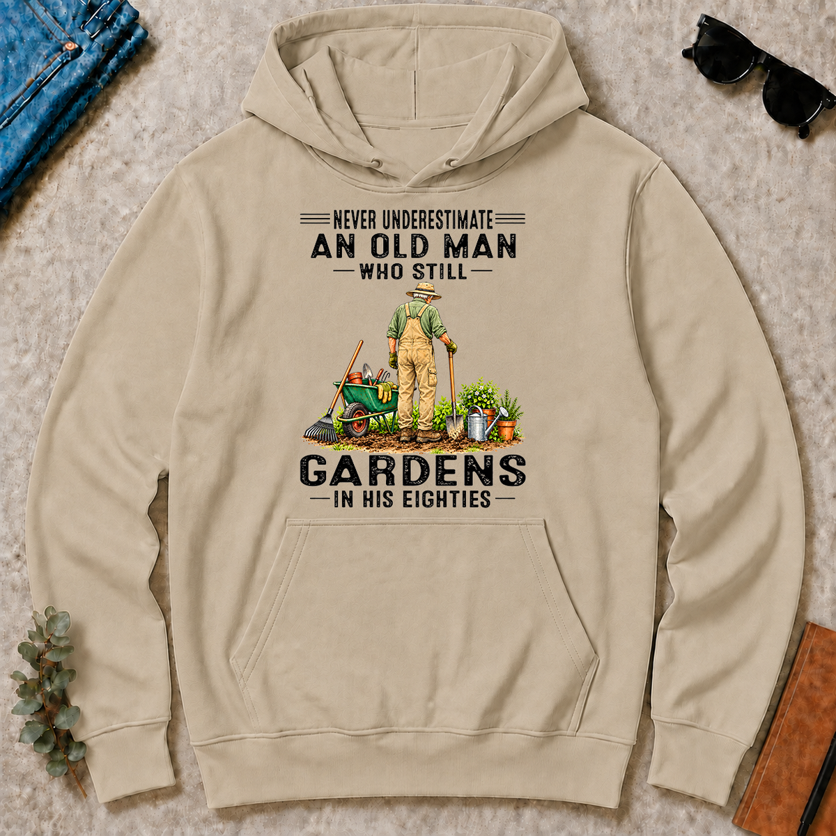 Vintage Still Gardens 80s - sand - HS2D-Sand