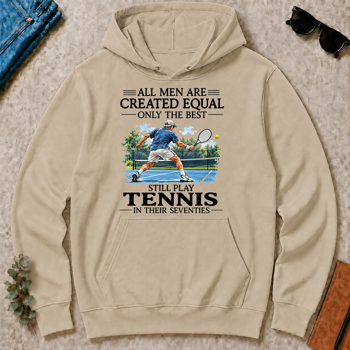 Men Still Playing Tennis In Their Seventies - sand - HS2D-Sand