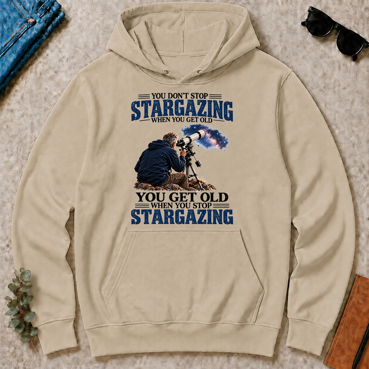 Stargazing You Get Old When You Stop - sand - HS2D-Sand