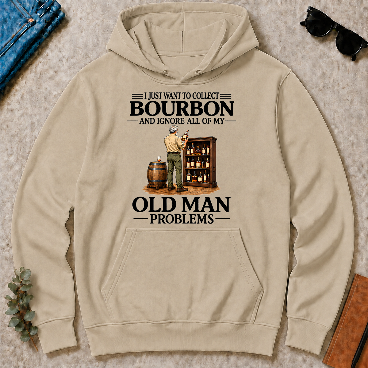 I Just Want To Collect Bourbon - sand - HS2D-Sand