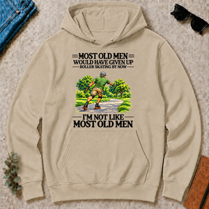 Most Old Man Would Have Given Up Roller Skating - sand - HS2D-Sand