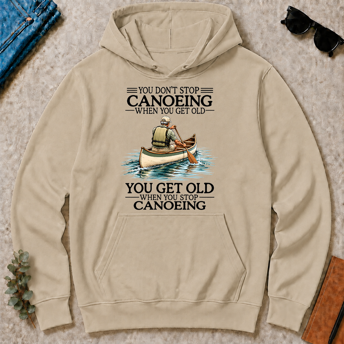 Don't Stop Canoeing - sand - HS2D-Sand