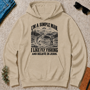 I like Fly Fishing Believe In Jesus - sand - HS2D-Sand