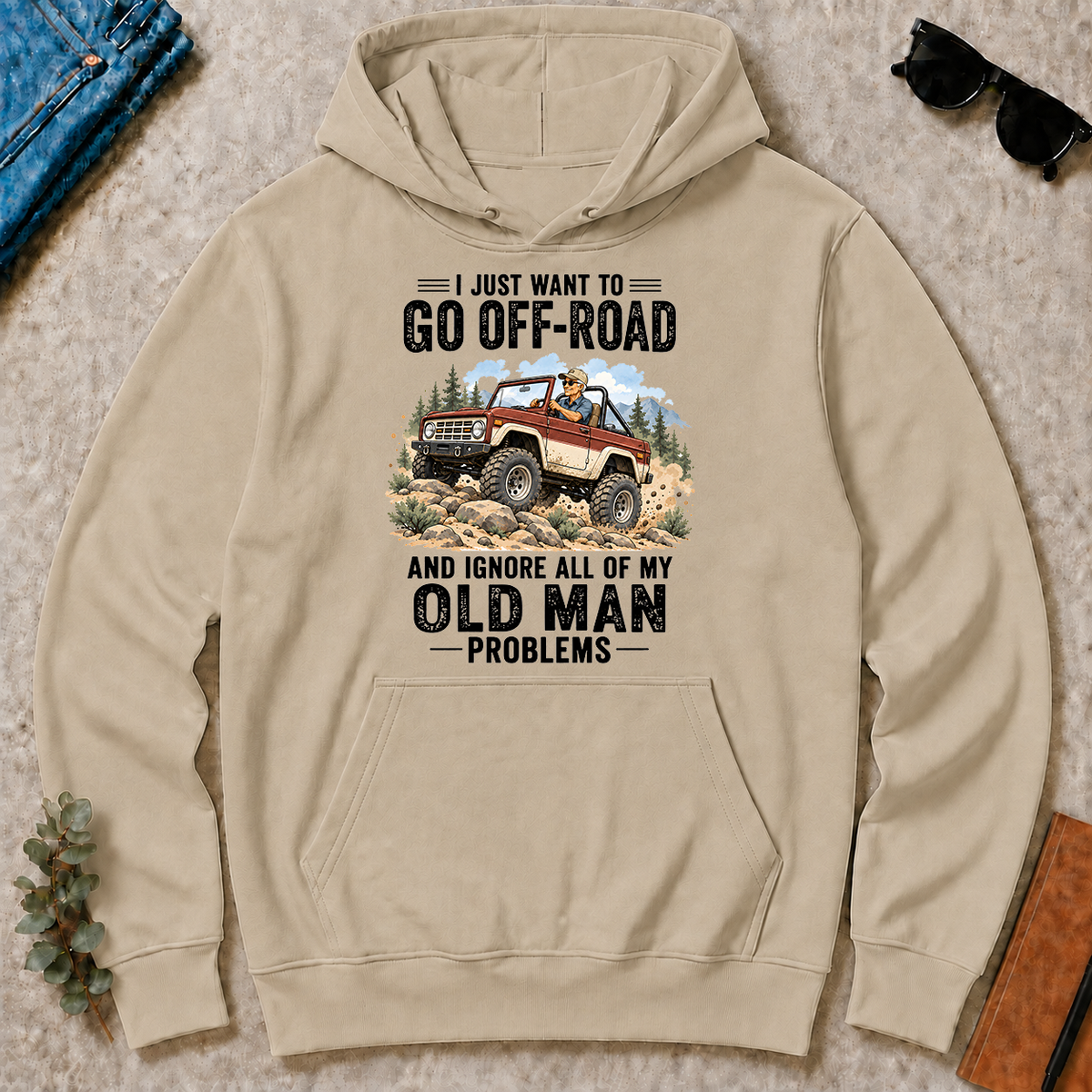I Just Want To Go Off-road Art - sand - HS2D-Sand