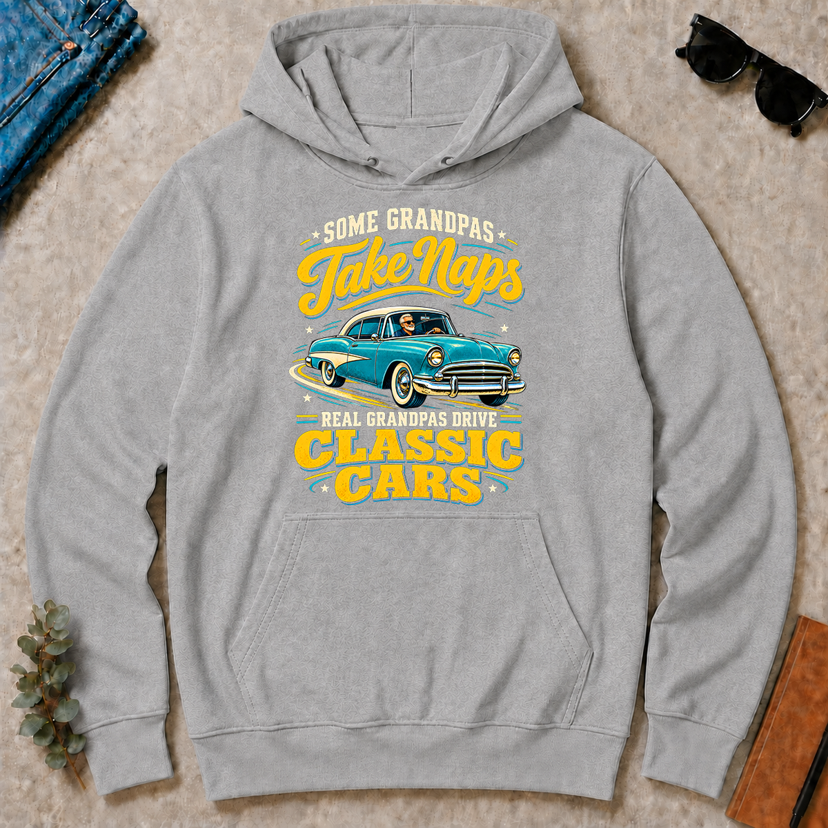 Grandpas Drive Classic Cars - sport-grey - HS2D-SportGrey