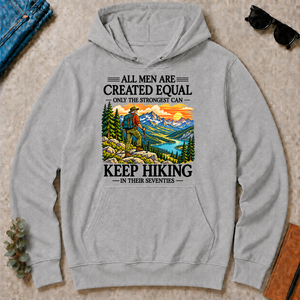 Only The Strongest Can Keep Hiking In Their 70s - sport-grey - HS2D-SportGrey