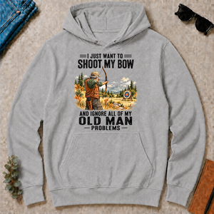 I Just Want To Shoot My Bow Art - sport-grey - HS2D-SportGrey