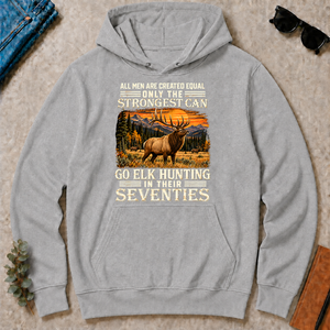 Elk Hunting Strongest Man In Seventies - sport-grey - HS2D-SportGrey