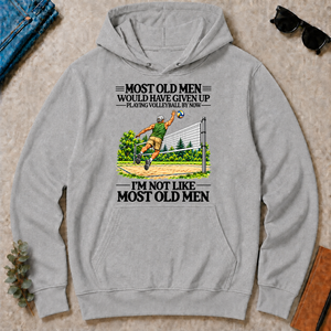 Most Old Man Would Have Given Up Playing Volleyball - sport-grey - HS2D-SportGrey