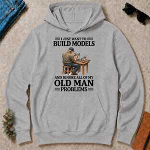 I Just Want To Build Models - sport-grey - HS2D-SportGrey