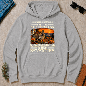 Grouse Hunting Strongest Man In Seventies - sport-grey - HS2D-SportGrey