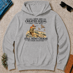 All Men Are Created Equal Chukar Hunting 80s - sport-grey - HS2D-SportGrey