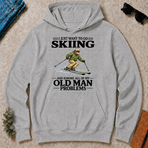 I Just Want To Go Skiing - sport-grey - HS2D-SportGrey