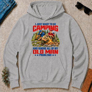 I Just Want To Go Camping - sport-grey - HS2D-SportGrey