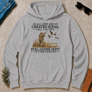 All Men Are Created Equal Goose Hunting 80s - sport-grey - HS2D-SportGrey