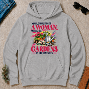 A Woman Still Gardens In Her Seventies - sport-grey - HS2D-SportGrey