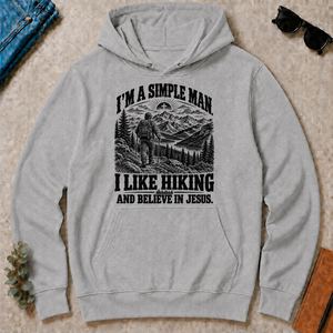 I like Hiking Believe In Jesus - sport-grey - HS2D-SportGrey
