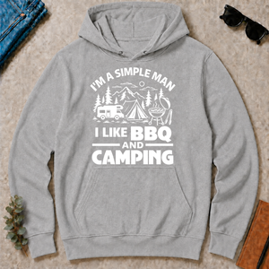 I Like BBQ And Camping - sport-grey - HS2D-SportGrey