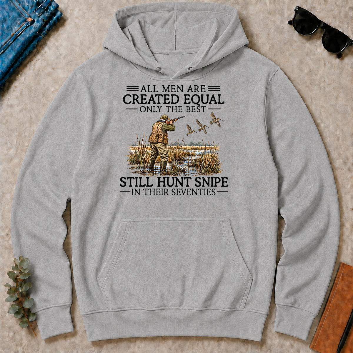 All Men Are Created Equal Snipe Hunting 70s - sport-grey - HS2D-SportGrey