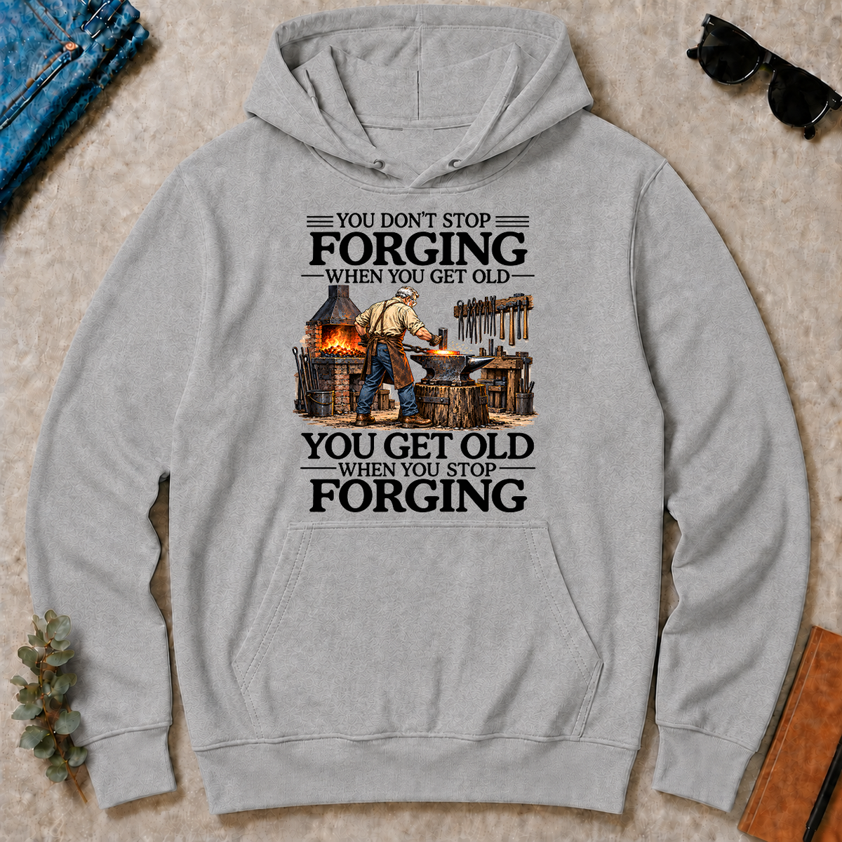 Don't Stop Forging - sport-grey - HS2D-SportGrey