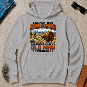 I Just Want To Bison Hunting - sport-grey - HS2D-SportGrey
