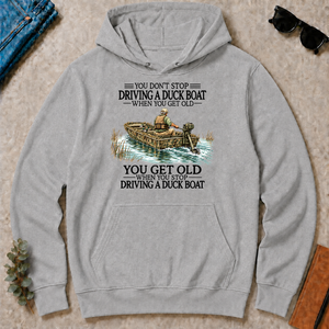 Don't Stop Driving Duck Boat - sport-grey - HS2D-SportGrey