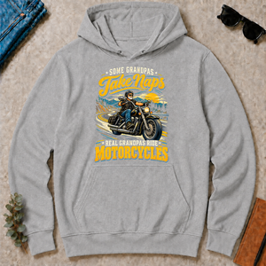 Grandpas Ride Motorcycles - sport-grey - HS2D-SportGrey