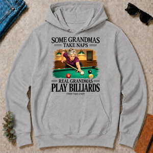 Real Grandmas Play Billards - sport-grey - HS2D-SportGrey