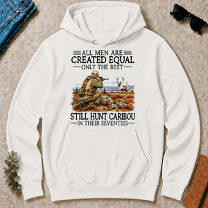 All Men Are Created Equal Caribou Hunting 70s - white - HS2D-White