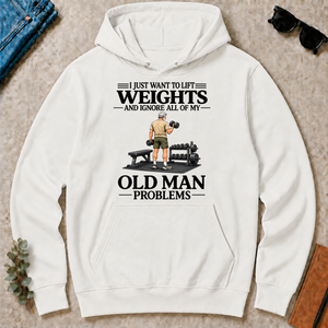 I Just Want To Lift Weights - white - HS2D-White