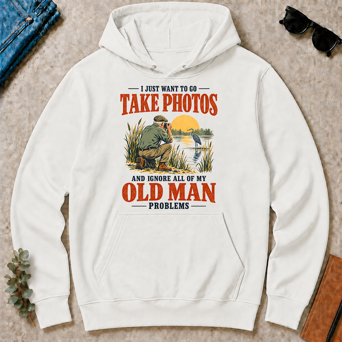 I Just Want To Go Take Photos - white - HS2D-White