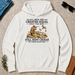 All Men Are Created Equal Chukar Hunting 80s - white - HS2D-White