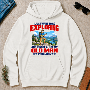 I Just Want To Go Exploring - white - HS2D-White