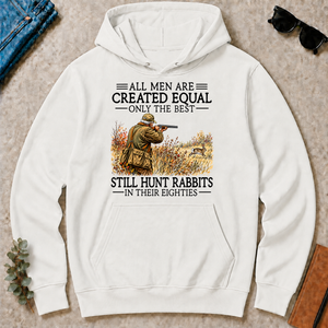 All Men Are Created Equal Rabbit Hunting 80s - white - HS2D-White
