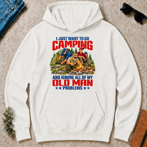 I Just Want To Go Camping - white - HS2D-White