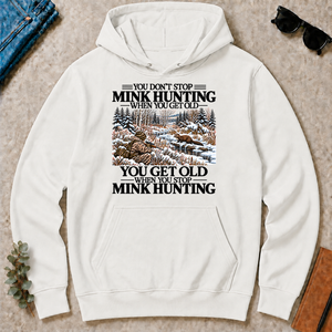Don't Stop Mink Hunting Snow - white - HS2D-White