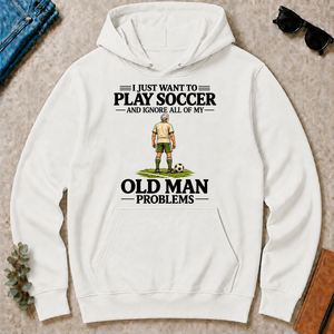 I Just Want To Play Soccer - white - HS2D-White