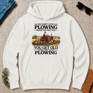 Don't Stop Plowing - white - HS2D-White