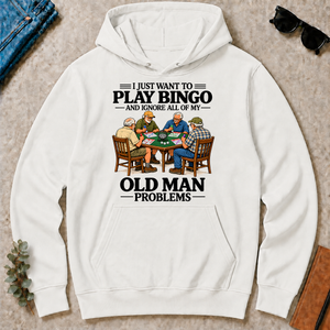 I Just Want To Play Bingo - white - HS2D-White