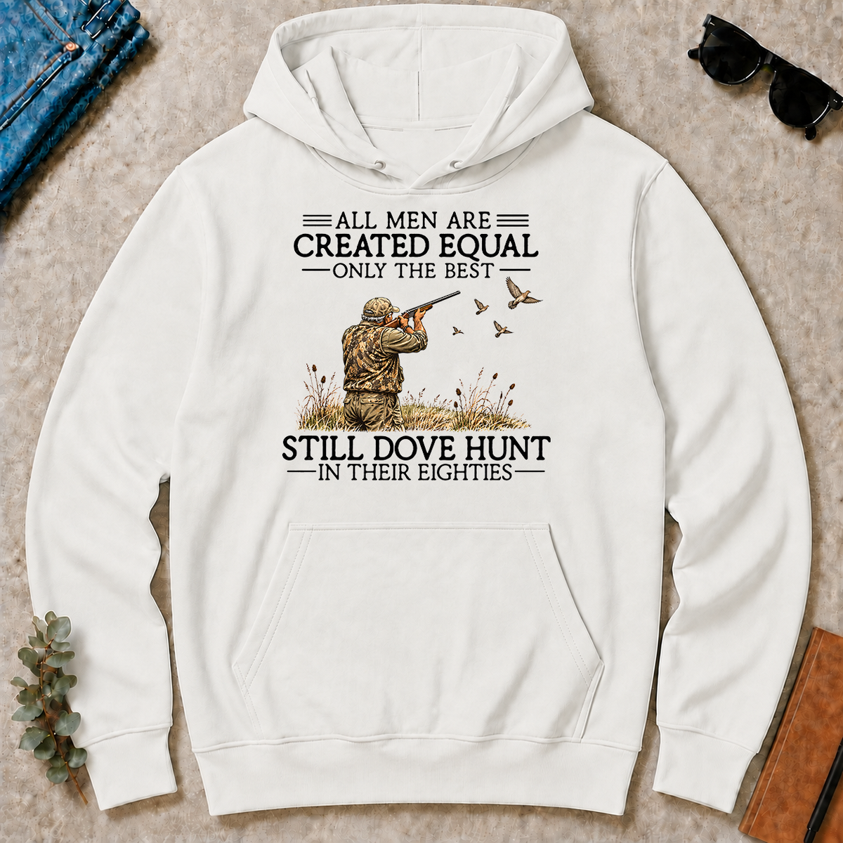 All Men Are Created Equal Dove Hunting 80s - white - HS2D-White