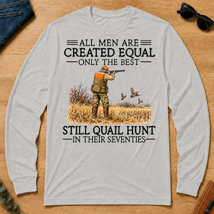 All Men Are Created Equal Quail Hunting 70s - ash - LST2D-Ash