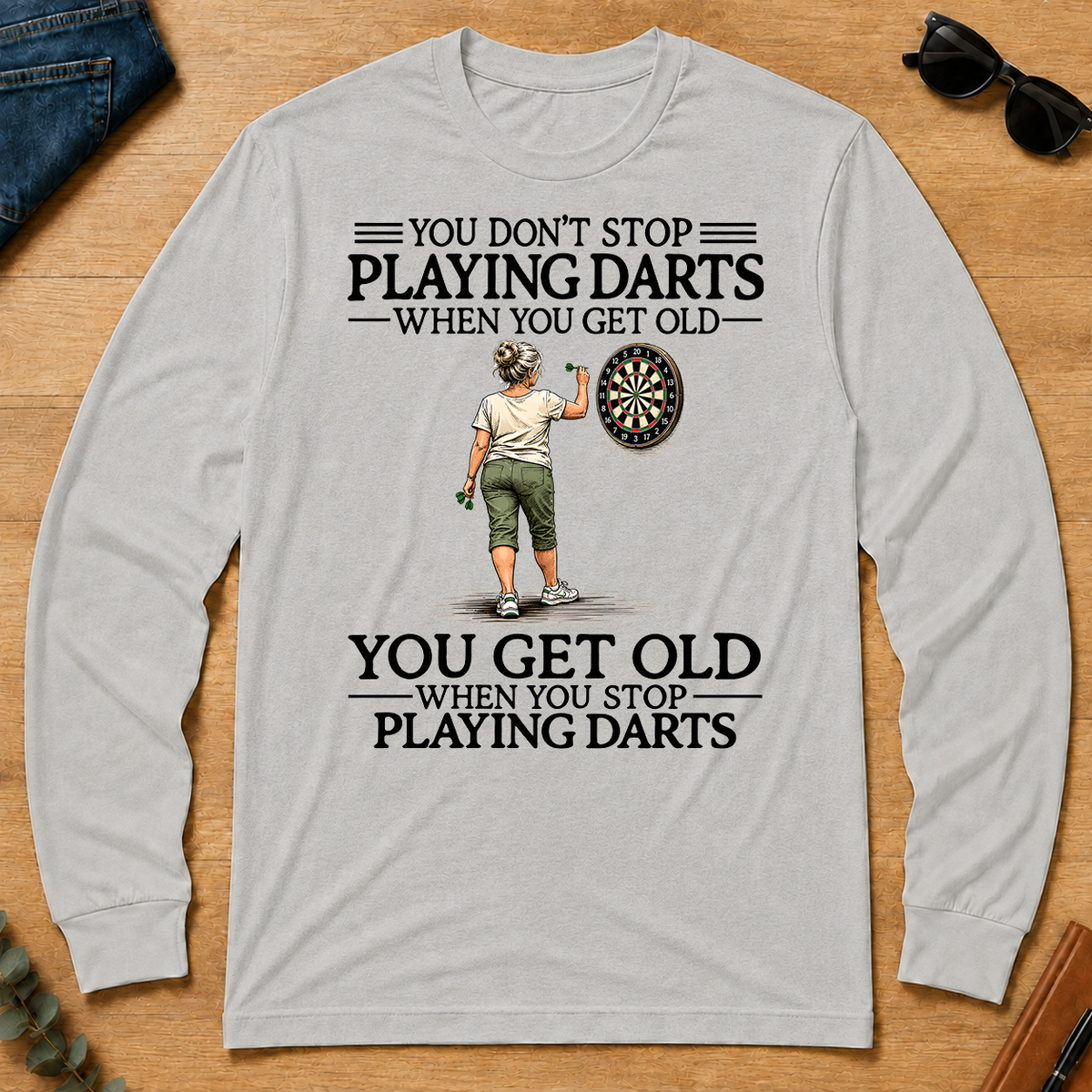 Don't Stop Playing Darts - ash - LST2D-Ash